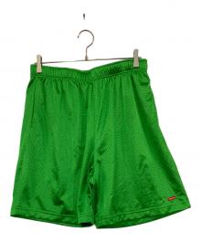 SUPREME（シュプリーム）の古着「Small Box Baggy Mesh Short」｜グリーン