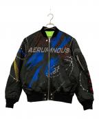 DIESELディーゼル）の古着「リバーシブルジャケット」｜ブラック