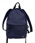 PORTERポーター）の古着「ムース デイパック(S)」｜ネイビー