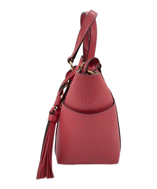 MICHAEL KORS（マイケルコース）MICHAEL KORS (マイケルコース) ハンドバッグ レッドの古着・服飾アイテム
