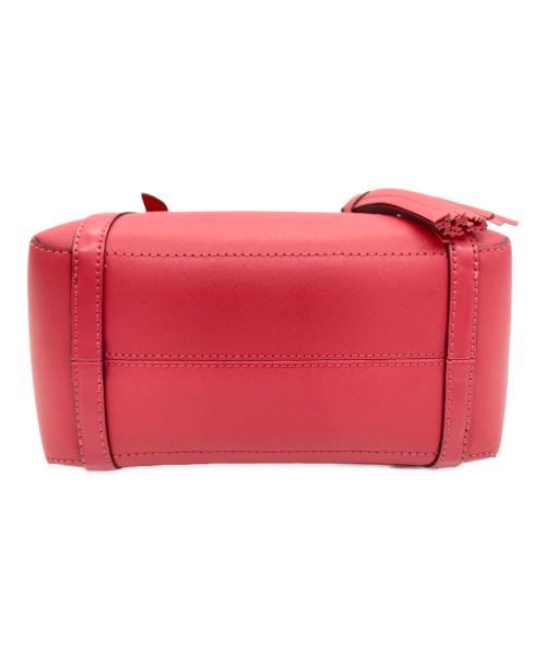 MICHAEL KORS（マイケルコース）MICHAEL KORS (マイケルコース) ハンドバッグ レッドの古着・服飾アイテム