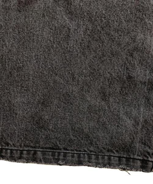 BREATH（ブレス）BREATH (ブレス) GRUNGE WIDE DENIM PANTS ブラック サイズ:Mの古着・服飾アイテム