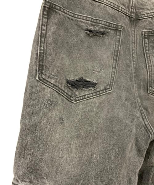 BREATH（ブレス）BREATH (ブレス) GRUNGE WIDE DENIM PANTS ブラック サイズ:Mの古着・服飾アイテム