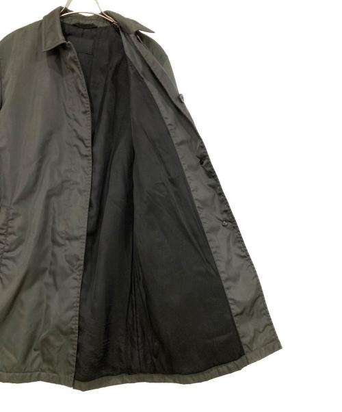 PRADA（プラダ）PRADA (プラダ) シングルブレスト トレンチコート オリーブ サイズ:38の古着・服飾アイテム