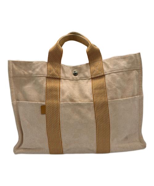 HERMES（エルメス）HERMES (エルメス) ハンドバッグ オレンジの古着・服飾アイテム