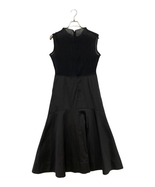 LE CIEL BLUE（ルシェルブルー）LE CIEL BLUE (ルシェルブルー) ノースリーブワンピース ブラック サイズ:Mサイズ 未使用品の古着・服飾アイテム