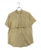 JOURNAL STANDARDジャーナルスタンダード）の古着「スクエアカラーブラウス」｜イエロー