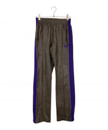 Needles（ニードルズ）の古着「Narrow Track Pant」｜グレー×パープル