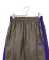 Needles (ニードルズ) Narrow Track Pant グレー×パープル サイズ:XS：10000円