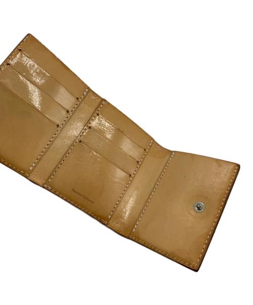 HENDER SCHEME（エンダースキーマ）HENDER SCHEME (エンダースキーマ) 3つ折り財布 ベージュの古着・服飾アイテム