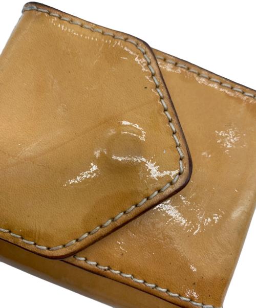 HENDER SCHEME（エンダースキーマ）HENDER SCHEME (エンダースキーマ) 3つ折り財布 ベージュの古着・服飾アイテム
