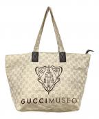 GUCCIグッチ）の古着「ミュゼオトートバッグ」｜ベージュ
