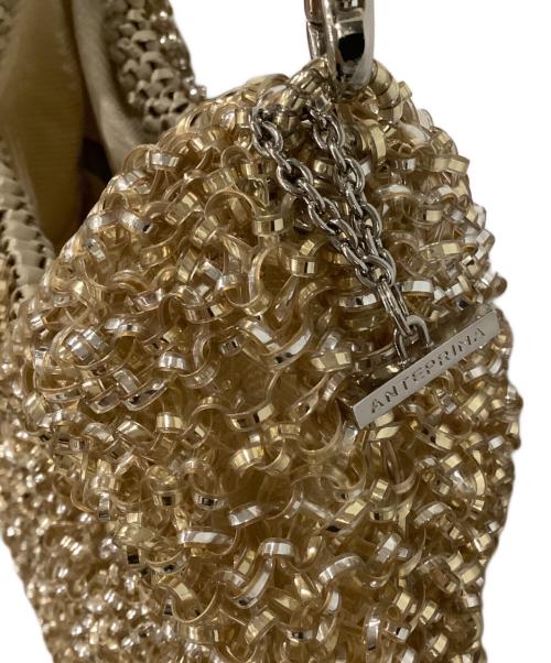 ANTEPRIMA（アンテプリマ）ANTEPRIMA (アンテプリマ) ワイヤーバッグ シャンパンゴールドの古着・服飾アイテム