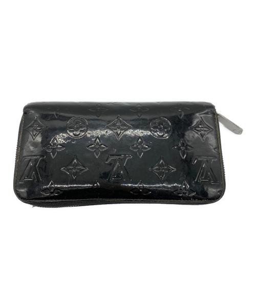 LOUIS VUITTON（ルイ ヴィトン）LOUIS VUITTON (ルイ ヴィトン) モノグラム・ヴェルニ ジッピーウォレット ノワール・マニエティック ブラックの古着・服飾アイテム