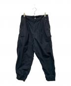 COMME des GARCONS HOMMEコムデギャルソン オム）の古着「コットンエステルウェザーワークパンツ」｜ネイビー