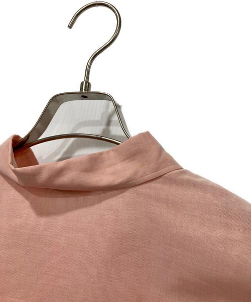 AURALEE（オーラリー）AURALEE (オーラリー) HARD TWIST FINX ORGANDY SHIRT ピンク サイズ:４の古着・服飾アイテム