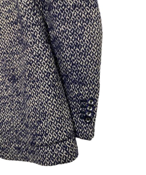 TAGLIATORE（タリアトーレ）TAGLIATORE (タリアトーレ) ジャケット ネイビー×ホワイト サイズ:48の古着・服飾アイテム