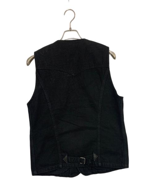 RUDE GALLERY BLACK REBEL（ルードギャラリー ブラックレーベル）RUDE GALLERY BLACK REBEL (ルードギャラリー ブラックレーベル) ベスト ブラック サイズ:SIZE Mの古着・服飾アイテム