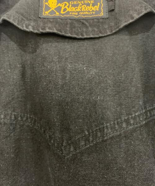 RUDE GALLERY BLACK REBEL（ルードギャラリー ブラックレーベル）RUDE GALLERY BLACK REBEL (ルードギャラリー ブラックレーベル) ベスト ブラック サイズ:SIZE Mの古着・服飾アイテム