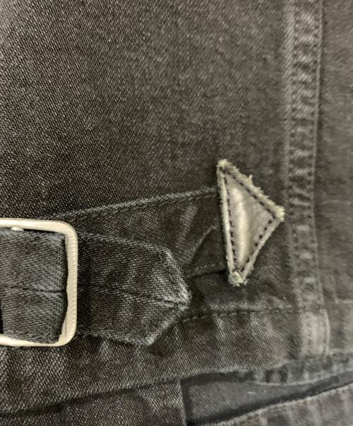 RUDE GALLERY BLACK REBEL（ルードギャラリー ブラックレーベル）RUDE GALLERY BLACK REBEL (ルードギャラリー ブラックレーベル) ベスト ブラック サイズ:SIZE Mの古着・服飾アイテム