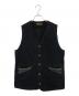 RUDE GALLERY BLACK REBEL（ルードギャラリー ブラックレーベル）の古着「ベスト」｜ブラック