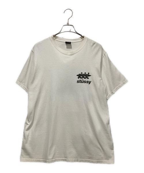 stussy（ステューシー）stussy (ステューシー) Surfwalk Tee ネイビー サイズ:SIZE Mの古着・服飾アイテム