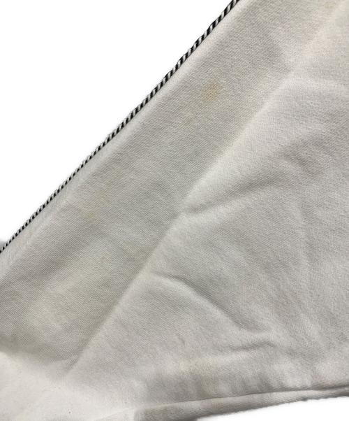 A BATHING APE（ア ベイシング エイプ）A BATHING APE (ア ベイシング エイプ) Souvenir Shark Zip Hoodie ホワイト×ブラック サイズ:Lサイズの古着・服飾アイテム