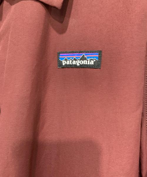 Patagonia（パタゴニア）Patagonia (パタゴニア) ラインド イスマス コーチズジャケット ワインレッド サイズ:Lサイズの古着・服飾アイテム