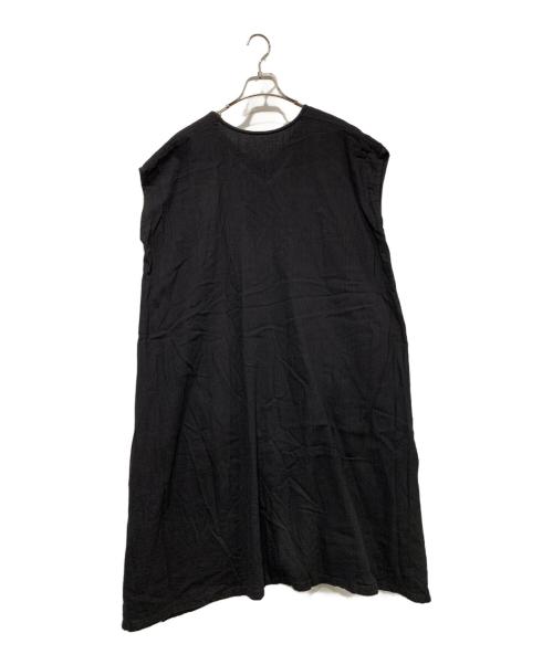 tamaki niime（タマキ ニイメ）tamaki niime (タマキ ニイメ) ノースリーブワンピース ブラック サイズ:SIZE Lの古着・服飾アイテム