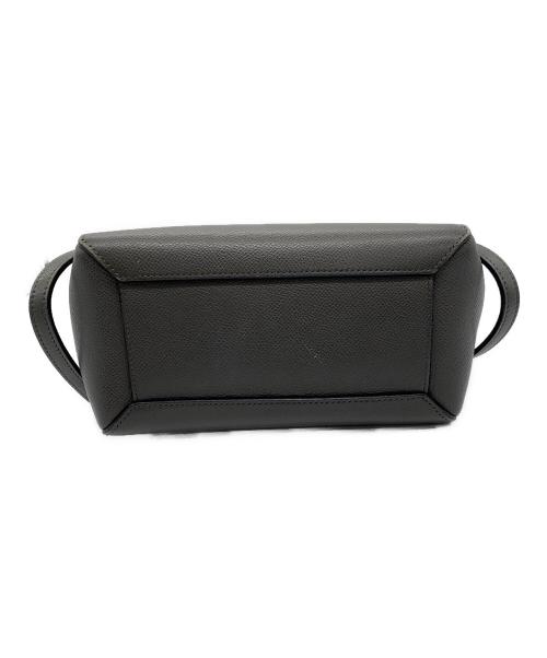 CELINE（セリーヌ）CELINE (セリーヌ) ベルトバッグ ナノ グレーの古着・服飾アイテム