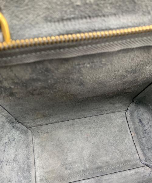 CELINE（セリーヌ）CELINE (セリーヌ) ベルトバッグ ナノ グレーの古着・服飾アイテム