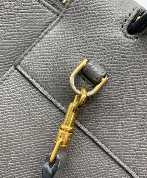 CELINE（セリーヌ）CELINE (セリーヌ) ベルトバッグ ナノ グレーの古着・服飾アイテム