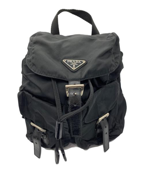 PRADA（プラダ）PRADA (プラダ) ナイロンリュック ブラックの古着・服飾アイテム