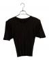 PLEATS PLEASE（プリーツプリーズ）の古着「半袖カットソー」｜ブラック