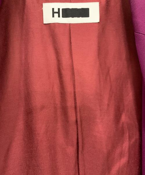 H BEAUTY&YOUTH（エイチ ビューティー&ユース）H BEAUTY&YOUTH (エイチ ビューティー&ユース) テーラードジャケット パープル サイズ:Sサイズの古着・服飾アイテム