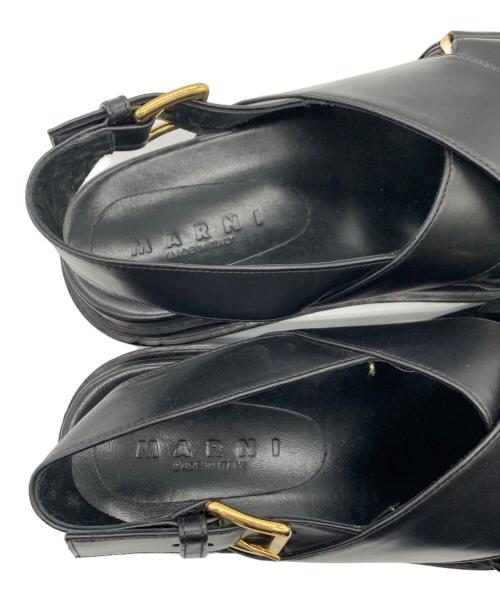 MARNI（マルニ）MARNI (マルニ) フスベット ブラック サイズ:SIZE 37 1/2（ITALY）の古着・服飾アイテム