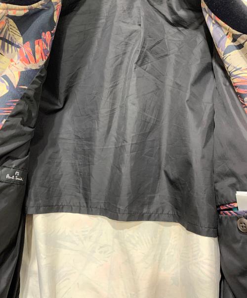 PS Paul Smith（ＰＳポールスミス）PS Paul Smith (ＰＳポールスミス) ブルゾン ネイビー×ピンク×カーキ サイズ:Mサイズの古着・服飾アイテム
