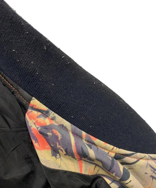 PS Paul Smith（ＰＳポールスミス）PS Paul Smith (ＰＳポールスミス) ブルゾン ネイビー×ピンク×カーキ サイズ:Mサイズの古着・服飾アイテム