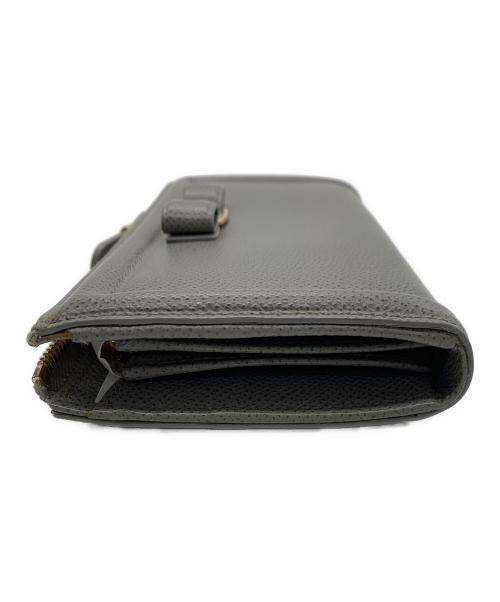 Salvatore Ferragamo（サルヴァトーレ フェラガモ）Salvatore Ferragamo (サルヴァトーレ フェラガモ) L字ファスナー財布 グレーの古着・服飾アイテム