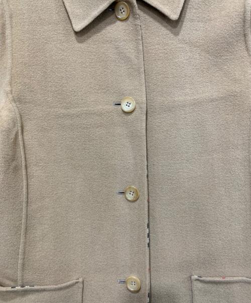 BURBERRY LONDON（バーバリーロンドン）BURBERRY LONDON (バーバリーロンドン) ウールコート ベージュ サイズ:40の古着・服飾アイテム