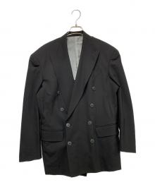 Jean Paul Gaultier homme（ジャンポールゴルチェオム）の古着「ダブルジャケット」｜ブラック