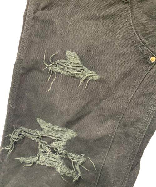 KAMIYA（カミヤ）KAMIYA (カミヤ) Boro Painter Pants ブラック サイズ:Sサイズの古着・服飾アイテム