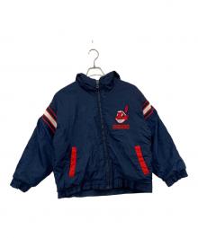 PROPLAYER（プロプレイヤー）の古着「インディアンス　リバーシブルジャケット」｜ネイビー