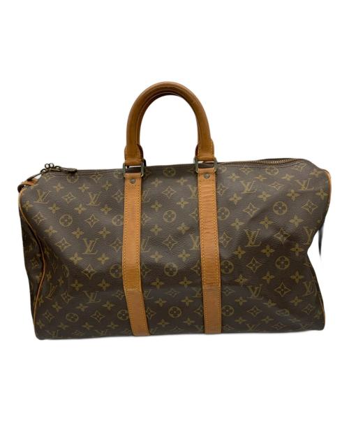 LOUIS VUITTON（ルイ ヴィトン）LOUIS VUITTON (ルイ ヴィトン) モノグラム キーポル45 ブラウンの古着・服飾アイテム