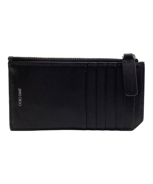 JIMMY CHOO（ジミーチュウ）JIMMY CHOO (ジミーチュウ) カードケース ブラックの古着・服飾アイテム