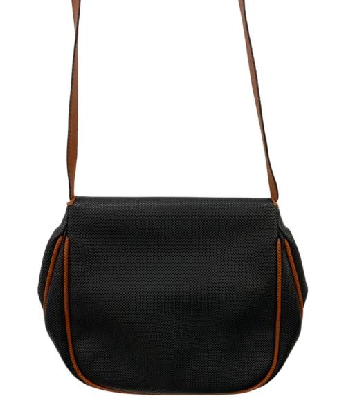 BOTTEGA VENETA（ボッテガベネタ）BOTTEGA VENETA (ボッテガベネタ) フリンジショルダーバッグ ブラックの古着・服飾アイテム