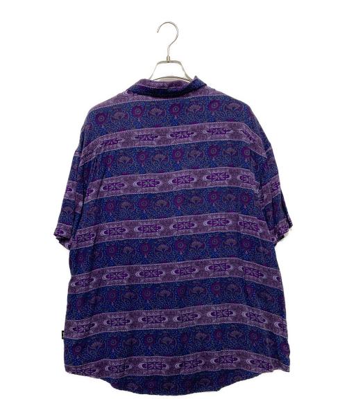 stussy（ステューシー）stussy (ステューシー) 半袖シャツ パープル サイズ:XLサイズの古着・服飾アイテム
