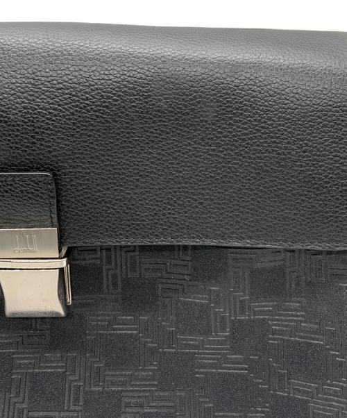 dunhill（ダンヒル）dunhill (ダンヒル) クラッチバッグ ブラックの古着・服飾アイテム