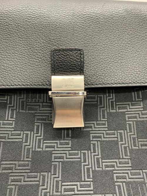 dunhill（ダンヒル）dunhill (ダンヒル) クラッチバッグ ブラックの古着・服飾アイテム