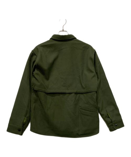narifuri（ナリフリ）narifuri (ナリフリ) ミリタリーウォームシャツブルゾン グリーン サイズ:Mサイズの古着・服飾アイテム